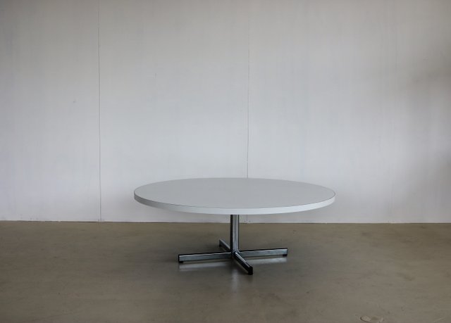 Runder Vintage Couchtisch 1970er Bei Pamono Kaufen