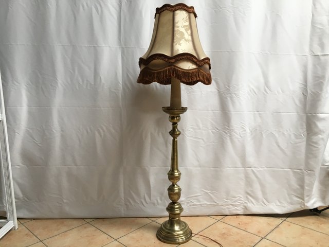 Brass Floor Lamp 1930s For At Pamono, French Country Floor Lamp