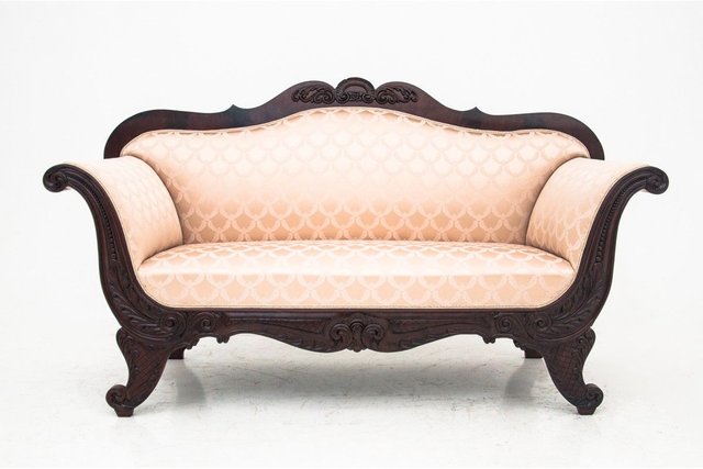 Antique Chippendale Style Sofa, 1850s for sale at Pamono