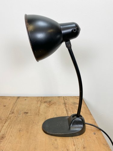 industrial black table lamp