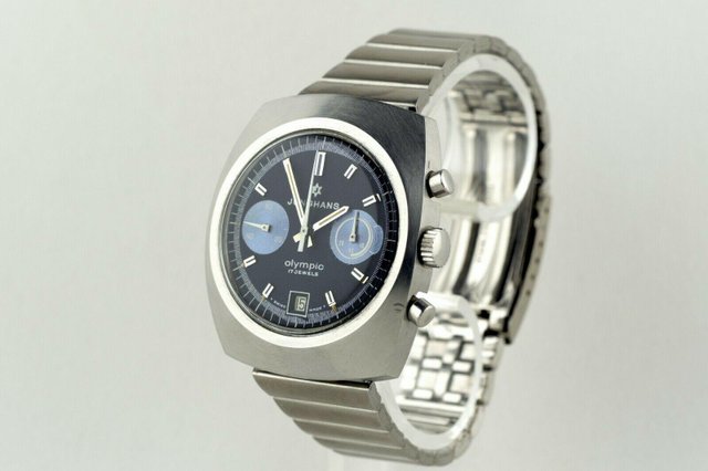 Chronograph Olympic Watch from Junghans Germany 1970s for sale at Pamono