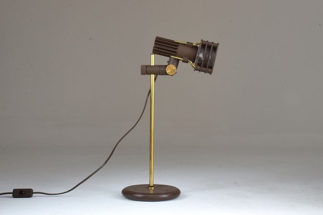 Vintage German Table Lamp from Hustadt Leuchten Arnsberg, 1970s Vintage German Table Lamp from Hustadt Leuchten Arnsberg, 1970s