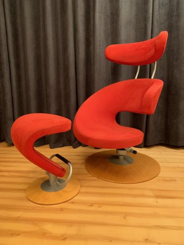 stokke orange peel chair
