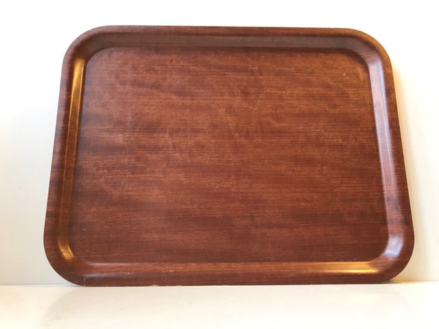 Vintage Danish Teak Serving Tray from Langva, 1960s for sale at Pamono