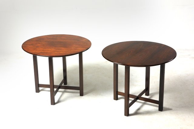 Mid Century Modern Side Tables From, Round Modern End Tables