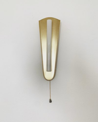 Goldene Wandlampe von Erco, 1960er bei Pamono kaufen
