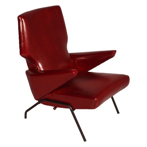 Mid Century Italian Dark Red Leather Sofa In The Style Of Svend Skipper 1960s For At Pamono Mid Century Italian Dark Red Leather, Dark Red Color Leather Sofa