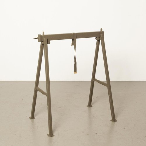 Vintage Army Sawhorses, Set of 2 for 