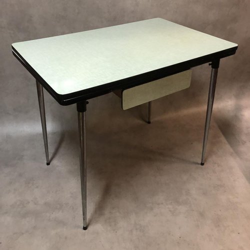 Pale Green Formica Dining Table 1950s For Sale At Pamono