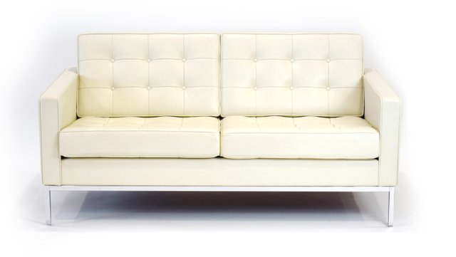 Leather Sofa By Florence Knoll Bassett, Bassett Leather Sofa Reviews