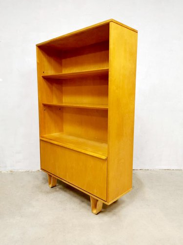 Vintage Birch Series Bb03 Cabinet Bookcase By Cees Braakman For Pastoe 1950s For Sale At Pamono