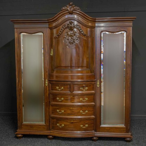 Antique wardrobe clearance with drawers