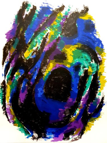 Alfred Manessier、Orage sur les Bles Alfred Manessier、Orage sur