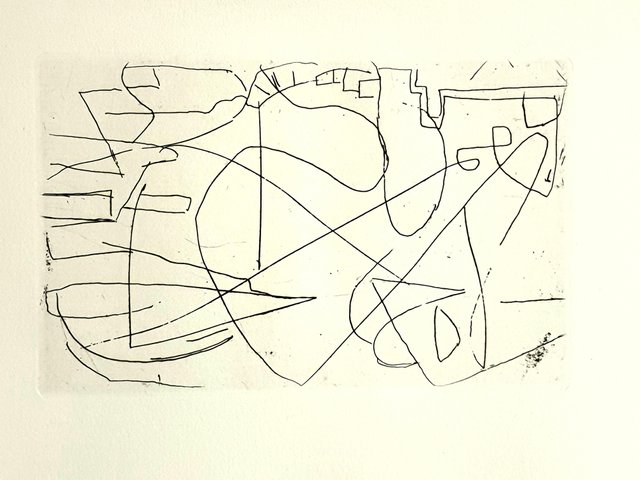 Andre Lanskoy、COMPOSITION André Lanskoy - Composition - Original Etching 1960 for sale