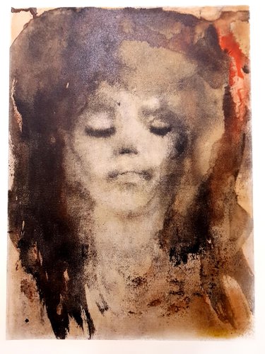「真作」Leonor Fini「Les amants」銅版画　XXIV/XXX 真作」Leonor Fini「Les amants」銅版画 XXIV/XXX - メルカリ