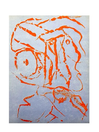 Pierre Alechinsky - Composition - Original Lithograph 1960