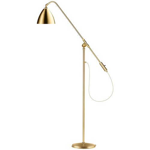 Contemporary Brass Floor Lamp Robert, Best Floor Lamp For Desk