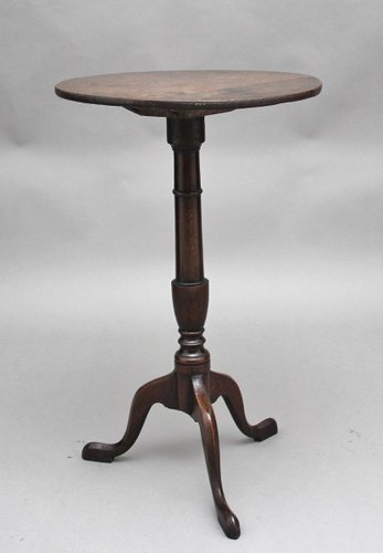 18th Century Oak Tripod Side Table For Sale At Pamono