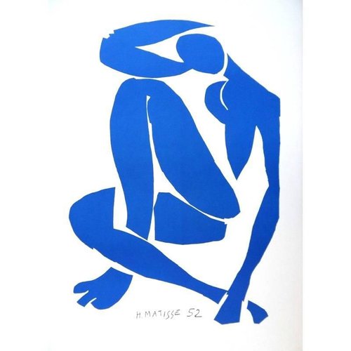 The blue nude