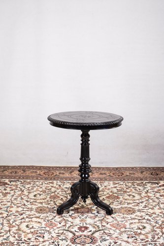 Antique Black Side Table For At Pamono, Antique Black End Tables