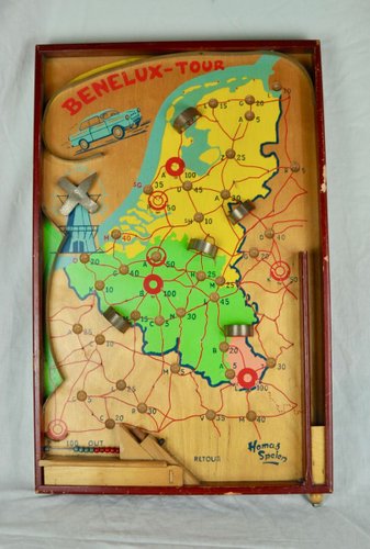 Benelux Tour Pinball Von Homas Spelen 1960er Bei Pamono Kaufen
