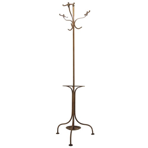 antique cast iron coat rack