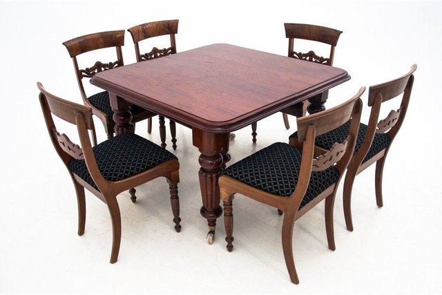 dining table and chairs