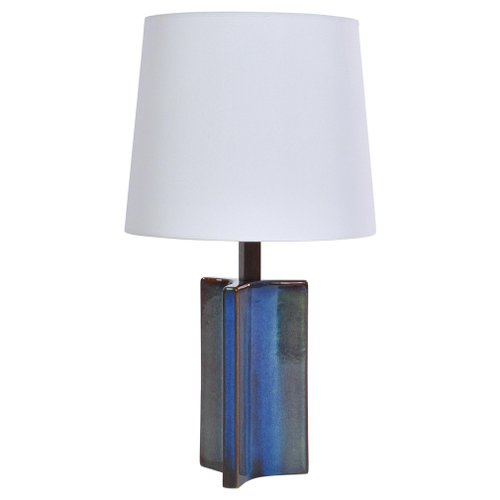 modern blue table lamp