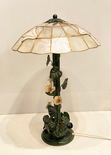 vintage tole floor lamp