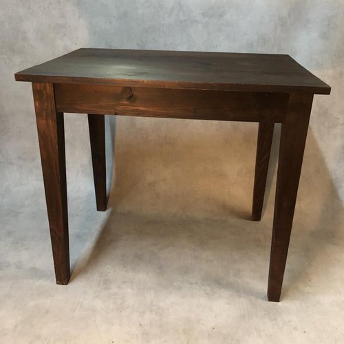 Antiker rustikaler Tisch aus Tannenholz, 1900er Antiker rustikaler Tisch aus Tannenholz, 1900er