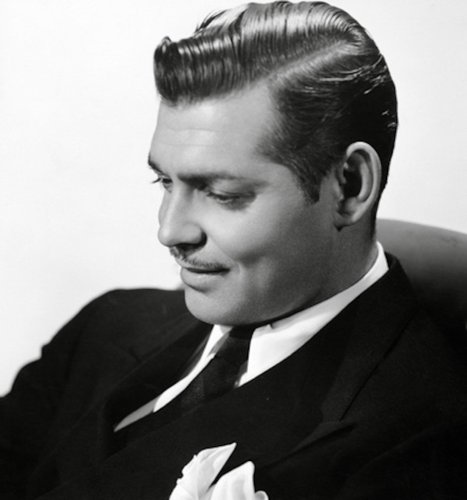 Clark Gable Archival Pigment Print Framed In White For Sale At Pamono