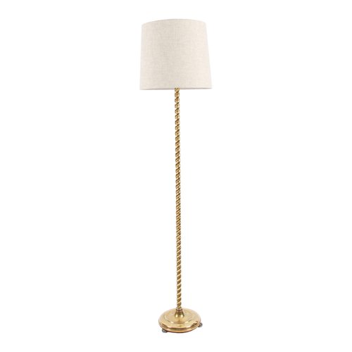 twisted rope floor lamp