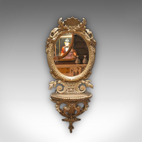 Antique Mirror French Oval Gilt Gesso Ornate For At Pamono Antique Mirror French Oval Gilt Gesso, French Oval Mirror Antique Silver