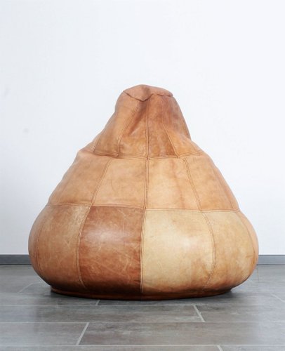 leather bean bag chair
