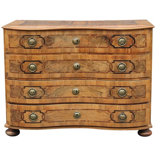 siegel 4 drawer chest walnut