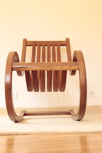 moving chair wooden