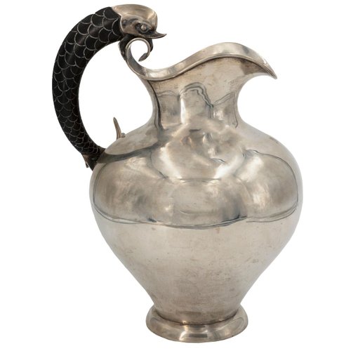 Vintage Silver Pitcher By Pasquale And Mariano Alignani 1920 1940 For Sale At Pamono