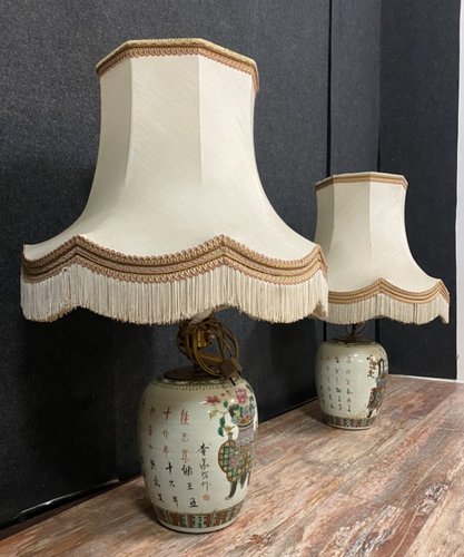 Chinese Porcelain Table Lamps With, Chinese Porcelain Lamps Uk