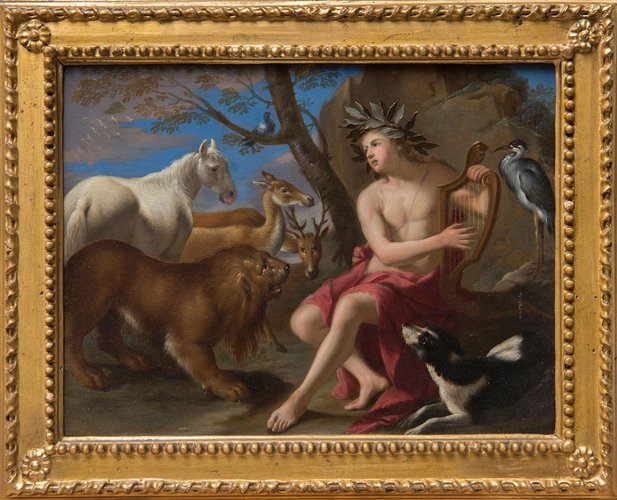 Orpheus - Original Oil on Canvas Attr. to Tommaso Salini - Early
