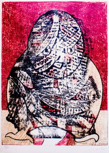 Hibou - Original Lithographie von Max Ernst - 1955 1955 bei Pamono kaufen