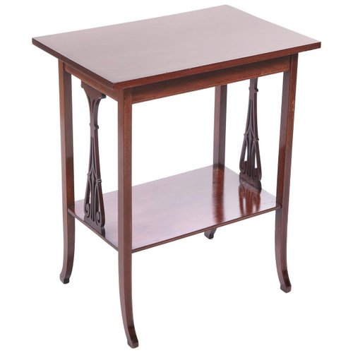 metal lamp table