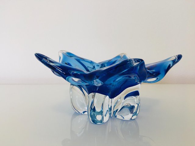 Blue Star Bowl By Josef Hospodka For Chinska 1970s For Sale At Pamono