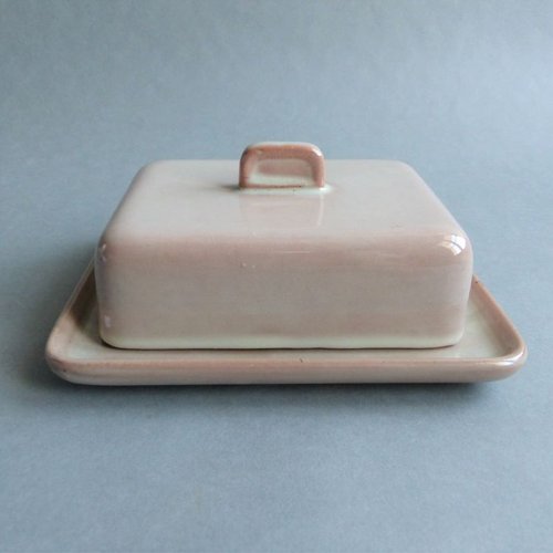 Ceramic Butter Dish by Martha Katzer 