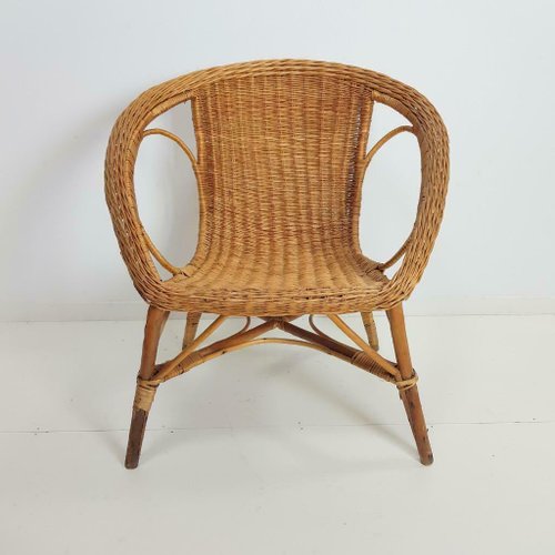 Vintage Rattan And Wicker Bucket Seat Armchair For At Pamono - Members Mark Padded Woven Chaise Lounge Vintage Rattan And Wicker Bucket Seat Armchair For At Pamono - Members Mark Padded Woven Chaise Lounge