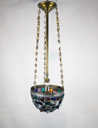 modern stained glass lamp
