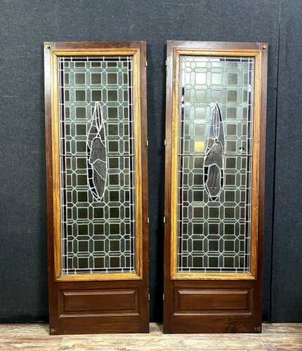 Stained Glass Doors With Representation Of Holy Women 1940s Set Of 2 For Sale At Pamono Shop with confidence on ebay! stained glass doors with representation of holy women 1940s set of 2
