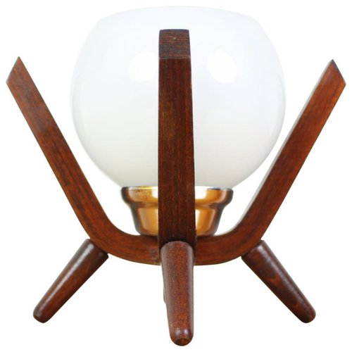 wooden bedside table lamp