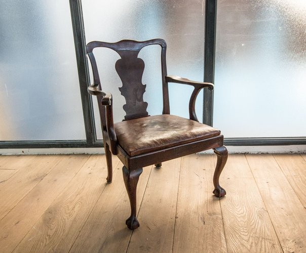 Antique Chippendale Armchair For Sale At Pamono