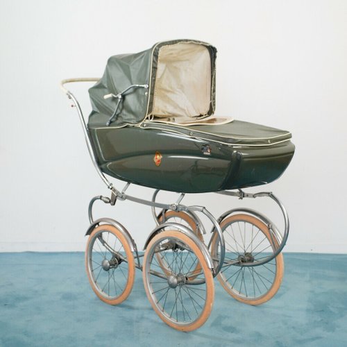 Vintage Baby's Stroller Pram from Giordani, 1960s for sale at Pamono