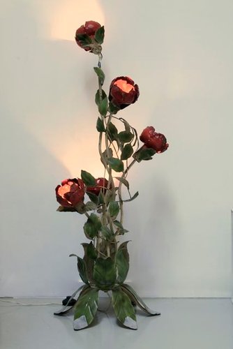 Vintage Flower Metal Floor Lamp For Sale At Pamono Shop unique floor lamps handmade by the best italian lighting designers and makers. vintage flower metal floor lamp